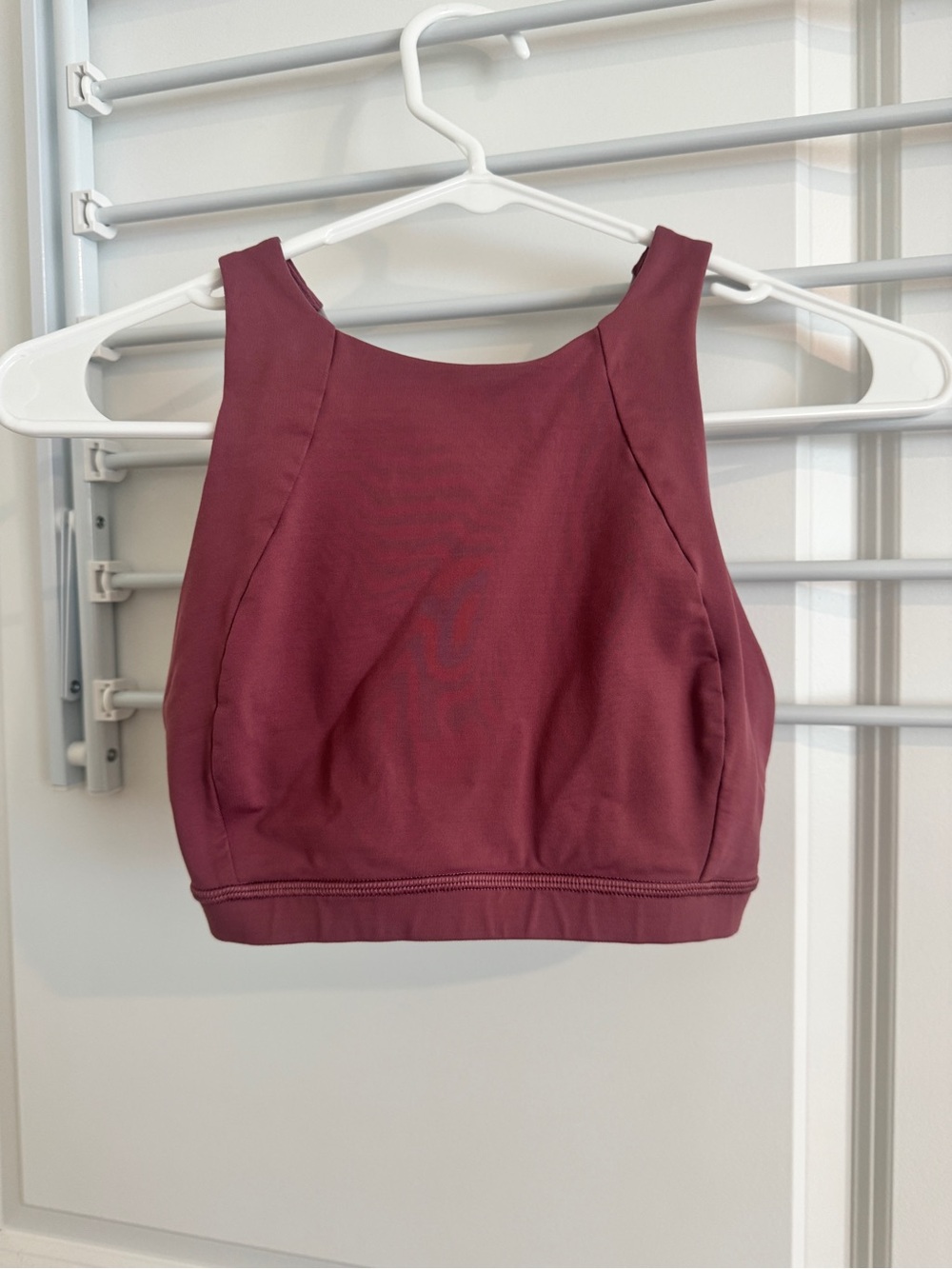Lululemon Mauve High-Neck Sports Bra